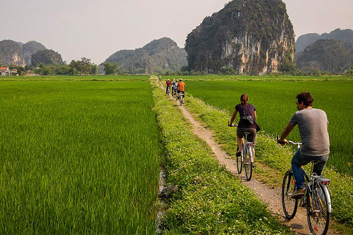 biking vietnam, top 6 places for biking, cycling vietnam, vietnam bicycle, tam coc ninh binh, halong bay on land, ninh binh